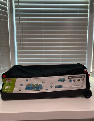 Nueva tienda de campaña Coleman Tenaya Lake Fast Pitch para 8 personas con armario - azul Foto 1 de 4