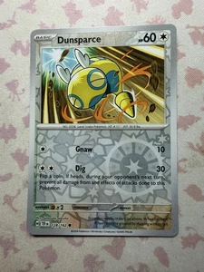 Dunsparce Common SV05: Temporal Forces 128/162 NM Reverse holo - Picture 1 of 2