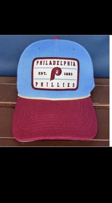 DANBURY MINT 2025 Philadelphia Phillies SGA Retro Cap Throwback Powder Blue Hat SGA 5/29/25