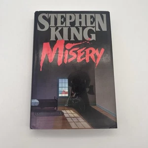 Stephen King Misery TRUE First Edition First Print $18.95 VIKING HC DJ 1987 - Picture 1 of 12