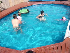 ABOVE GROUND SWIMMING POOL PACKAGE 12mx6.0m SALT AUSTRALIAN FAMILY BUSINESS - Picture 1 of 9