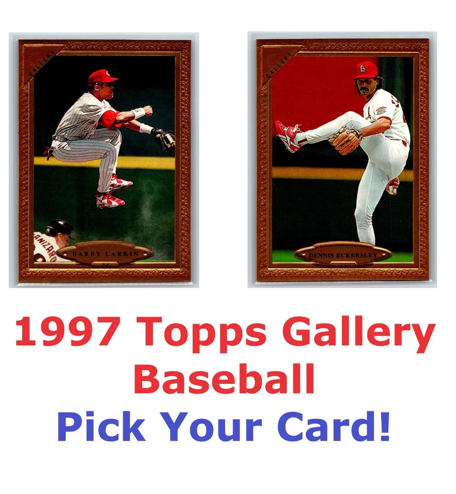 1997 Topps Gallery Baseball PICK YOUR CARD COMPLETE YOUR SET - Image 1 of 1
