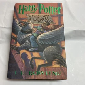 J K Rowling Harry Potter and the Prisoner of Azkaban #3 1at Ed 1st Printing - Bild 1 von 10