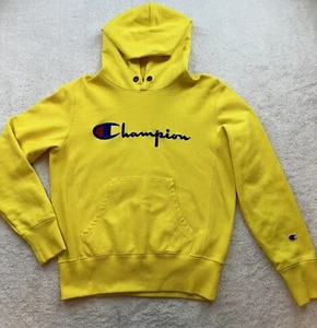 Champion Vintage 70s Hoodie Red Label Reverse Weave Warm Up Medium Retro *Stain* - Picture 1 of 23