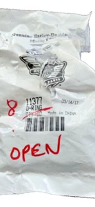 Genuine Harley-Davidson Motor Parts P/N 11377 O-Ring New Open Package  (8) - Imagen 1 de 4