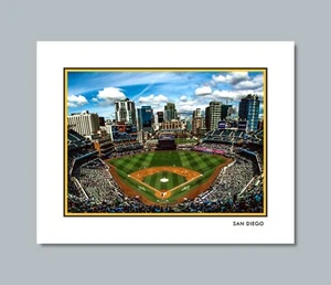 PETCO PARK Photo Picture SAN DIEGO PADRES Baseball Stadium 8x10 11x14 16x20 scw - Picture 1 of 16