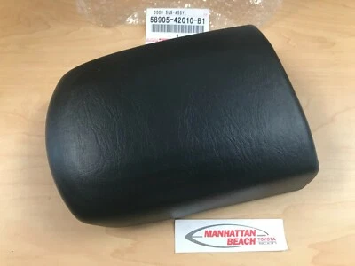 Toyota RAV4 2001-2005 consola central reposabrazos tapa gris oscuro OEM 58905-42010-B1 Foto 1 de 2