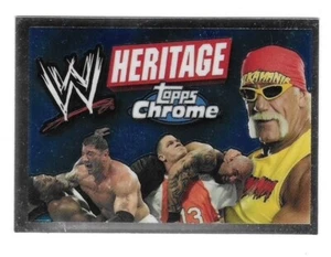 2006 Topps Heritage Chrome WWE Wrestling #90 Checklist - Picture 1 of 2