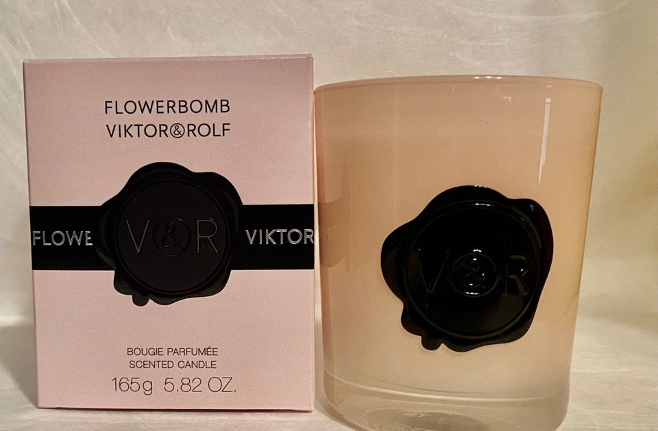 Viktor&Rolf Flowerbomb Candle 165g 5.82oz Brand  Not Sealed - Image 1 of 1