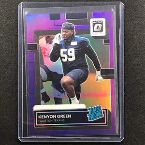 2022 Donruss Kenyon Green Rated Rookie Optic Preview Purple 34/50 - Picture 1 of 1