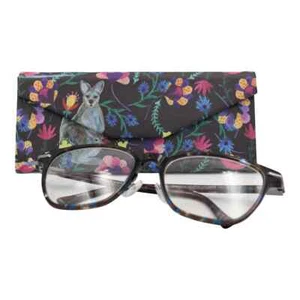 Estuche para Anteojos Plegable Magnético Canguro Cuero Vegano Real Sic Moda Nuevo* - Imagen 1 de 6