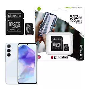 Micro SD Card SDHC Class 10 SDXC Memory Card for Samsung Galaxy A55 - Max 512GB - Picture 1 of 96