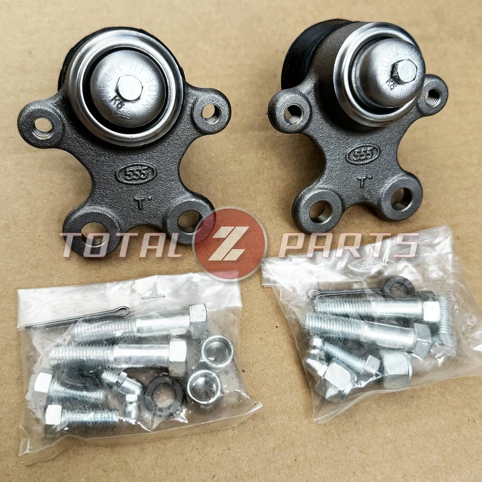 Datsun 240Z 260Z 280Z Front Lower Ball Joints JDM Japan Pair + Hardware, 1970-78 - Image 1 of 4