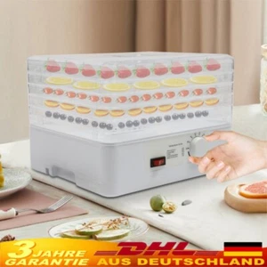 Dörrautomat Dörrgerät Dörrer Dörrapparat Obsttrockner Dehydrator Stufenlos 350W - Bild 1 von 16