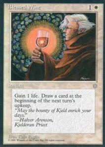 3X BLESSED WINE WHITE ICE AGE MTG MAGIC MP X3 (yourdeckbuilder) - Picture 1 of 1