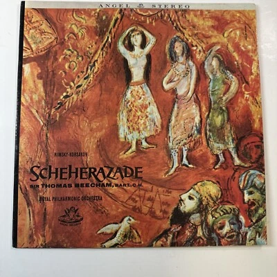RIMSKY-KORSAKOV Scheherazade BEECHAM Violin STARK LP / UK Angel 35505 Dowel - Image 1 of 4