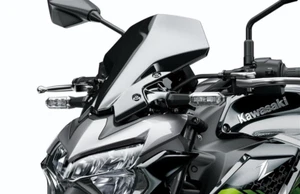 Kawasaki Z900 2020-2024 Smoked Large Tall Windshied Screen Meter Visor Genuine - Picture 1 of 4