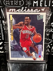 1996 Fleer Ultra Allen Iverson RC #270 76ers Near Mint Rookie Card Vintage🏀🇺🇸 - Picture 1 of 4