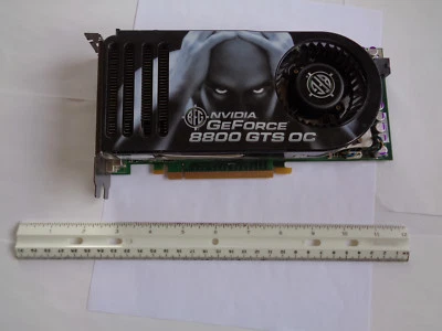 BFG GeForce 8800 GTS OC Video Card, PCIE-16X - Image 1 of 4