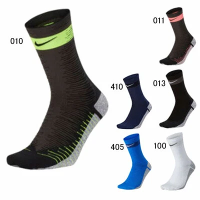 Nike NikeGrip Strike Lighweight Crew Unisex Football Socks Swoosh Anti-Slip  - Image 1 of 4