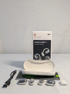 Oladance OWS 2 OLA06 Space Silver Wearable Stereo Wireless Open Earbuds With Box - Zdjęcie 1 z 12