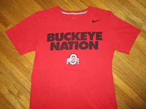 CAMISETA BUCKEYE NATION Ohio State University Buckeyes Deportes Fútbol Nike PEQUEÑA - Imagen 1 de 2