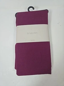 Pair of Bakers Shoes Women's Fashion Tights S/M Small Medium Berry Colored NIP - Picture 1 of 4