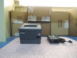 Epson TM-T88V M244A Network port and USB port, With PWR Adapter. 90 days wrnty. - Picture 1 of 4