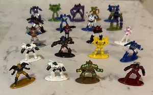 Transformers DIE-CAST METAL Nano Figures 1.65" Tall Total Of 21 Figures - Picture 1 of 6