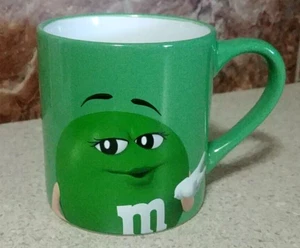 Green M&M "Eat Your Heart Out Darlin' Coffee Mug 2021 Frankford Candy - Picture 1 of 5