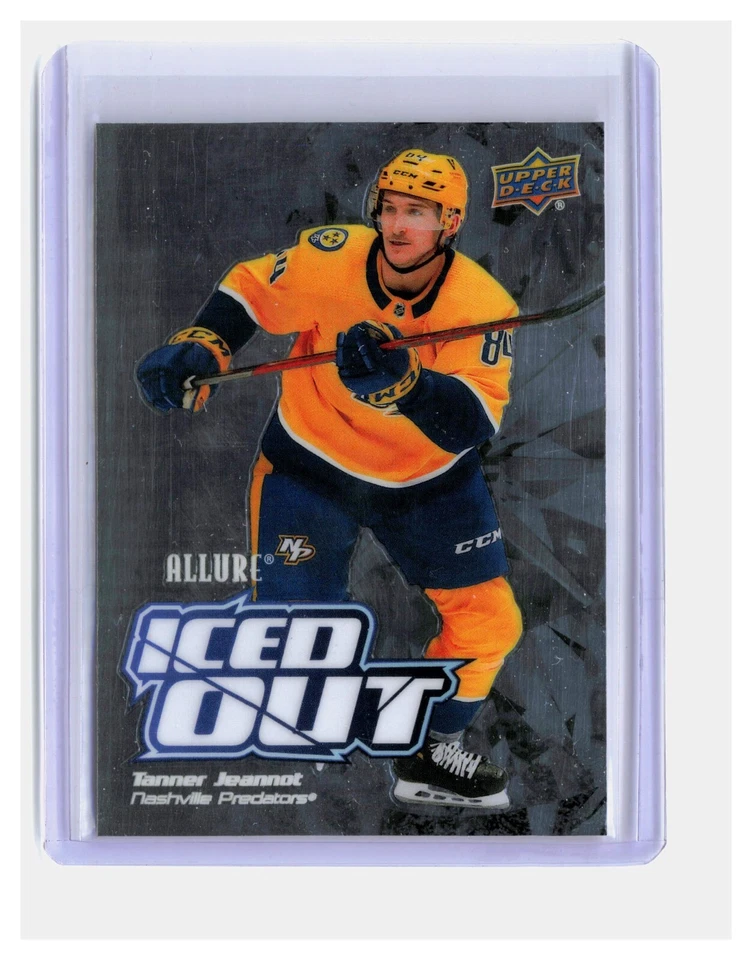 2022-23 Upper Deck Allure Iced Out Tanner Jeannot #IO-5 - Image 1 of 2