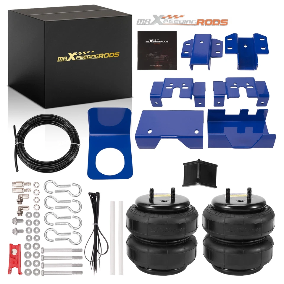 Kit de resorte de suspensión neumática trasero para Chevrolet Silverado 1500HD 2x2 4x4 2001-2003 Foto 1 de 4