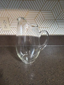 Libbey Mario Glass Pitcher, 90-ounce Contemporary Design - Picture 1 of 6