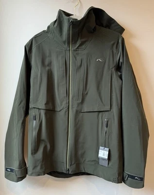 New KJUS FRX Shell Ski Jacket Mens M/50 Canopy/Green Waterproof Retail: $999 NWT - Image 1 of 4