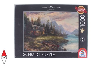 PUZZLE PAESAGGI SCHMIDT KINKADE AN OUTING ON FATHER S DAY 1000 PZ - Immagine 1 di 3
