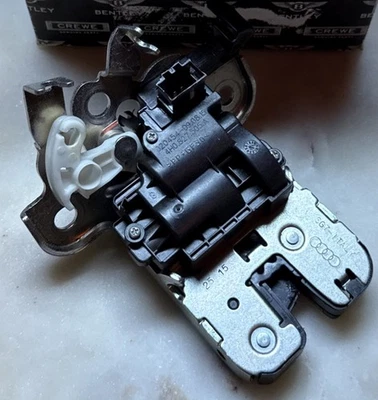 14-23 Bentley Flying Spur / Audi TT Trunk Lock Latch Actuator 4H0827505A OEM - Image 1 of 4