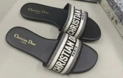 Sandalias Christian Dior Dway Slide Foto 1 de 4