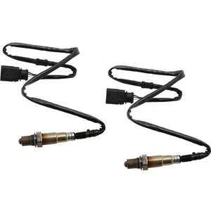 Pair Set of 2 O2 Oxygen Sensors Driver or Passenger Side DOWNSTREAM for VW Q3 - Picture 1 of 12