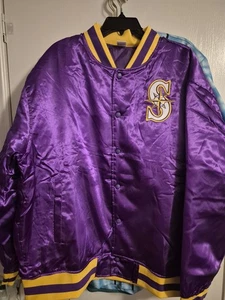 2025 Seattle Mariners UW Washington Huskies Jacket SGA 8/1/25 Size XXL - Picture 1 of 2