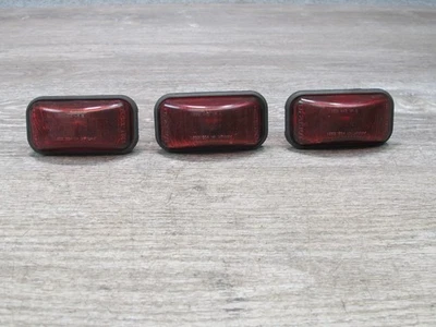 2003-2009 HUMMER H2 MARCADOR DE HOLGURA SUPERIOR TRASERO LUZ NARANJA JUEGO DE 3 Foto 1 de 4