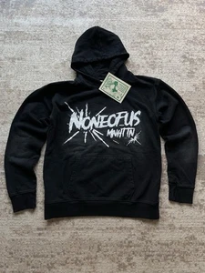 NOFS Hoodie Deadstock Sz S Black Rare - Picture 1 of 8