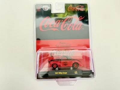 M2 Machines Coca-Cola  A50 1941 Willy's Coupe CHASE 1/750  - Image 1 of 4