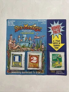 THE AMAZING LIVE SEA-MONKEYS ULTRA RARE 1996 - Bild 1 von 6