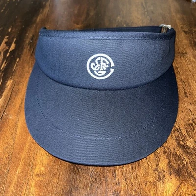 NWT American Needle San Francisco Golf Club Navy Blue Tour Visor Hat Cypress - Image 1 of 2