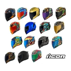 Icon Airflite Full Face DOT Street Motorcycle Helmet - Pick Size & Color - Picture 1 of 27