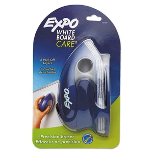 EXPO Dry Erase Precision Point Eraser w/Replaceable Pad Felt 7 3/5 X 3 2/5 X 3 - Picture 1 of 4