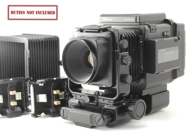 Portapilas AA [COMO NUEVO] Fuji Fujifilm GX680 6x8 Cuerpo + Lente GX 135mm 5.6 JAPÓN Foto 1 de 4