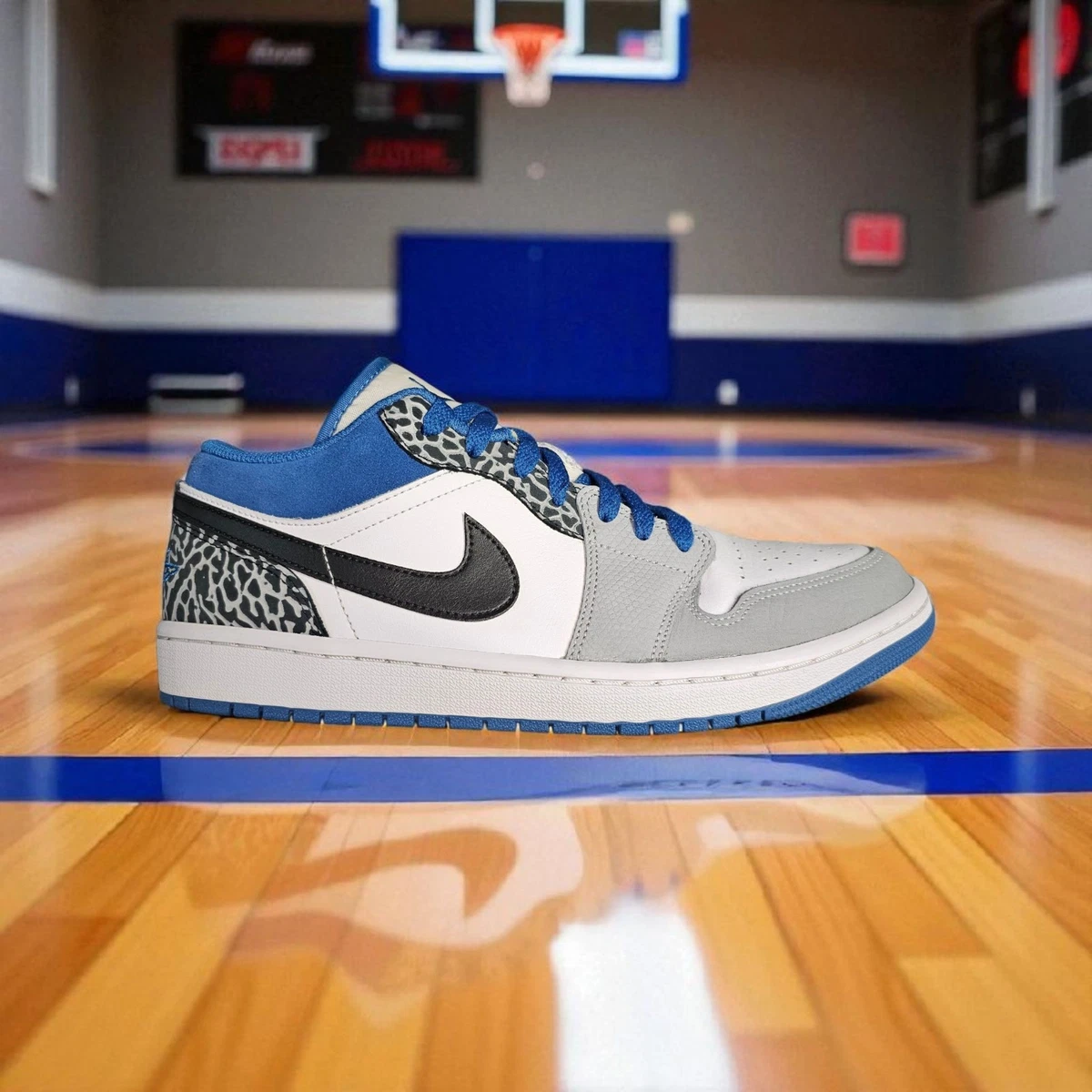 Jordan 1 Retro Low White Sport Blue for Sale | Authenticity