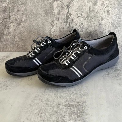 Dansko Helen Sneakesr Suede Leather Black Size 40 - US 9.5-10 - Image 1 of 4