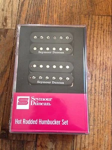 Juego de pastillas Seymour Duncan SH-4 JB SH-2N Jazz Hot Rodded Humbucker negro NUEVO - Imagen 1 de 3